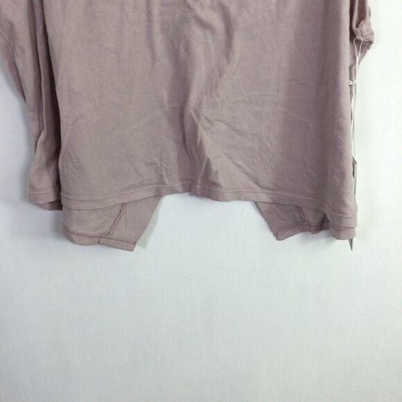 Calme Womens Cross Back Tank Top Sleeveless Organic Cotton Purple Size XXL NWT - Picture 5 of 16